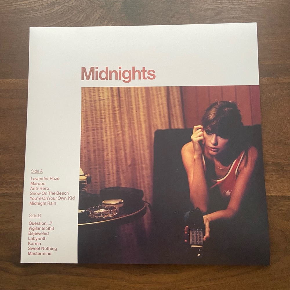 Taylor Swift Midnights Blood Moon Edition Vinyl
